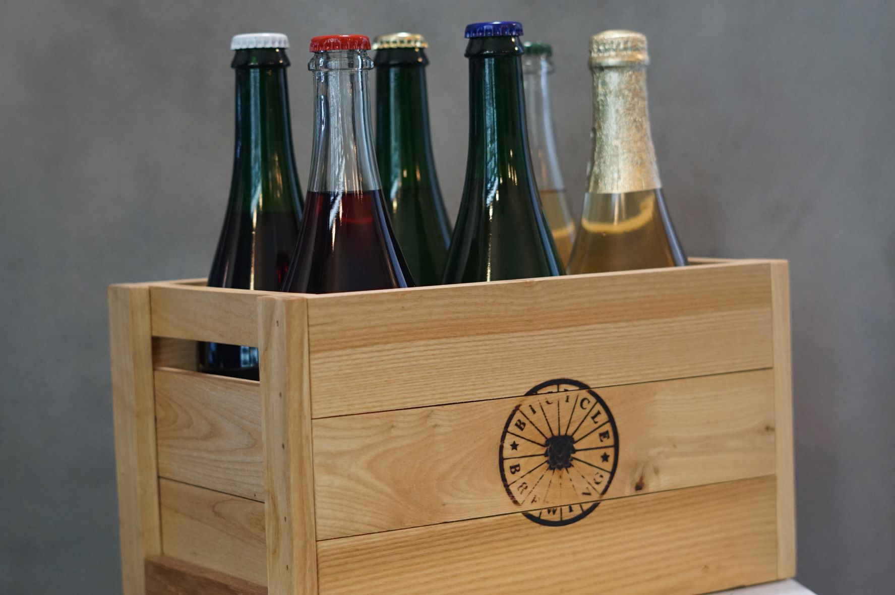 Beer crate - handmade from reclaimed wood